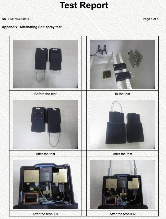 Αδιάβροχες ευφυείς ηλεκτρονικές συσκευές ISO9001 ελέγχου θερμοκρασίας κρύων αλυσίδων κλειδαριών 17