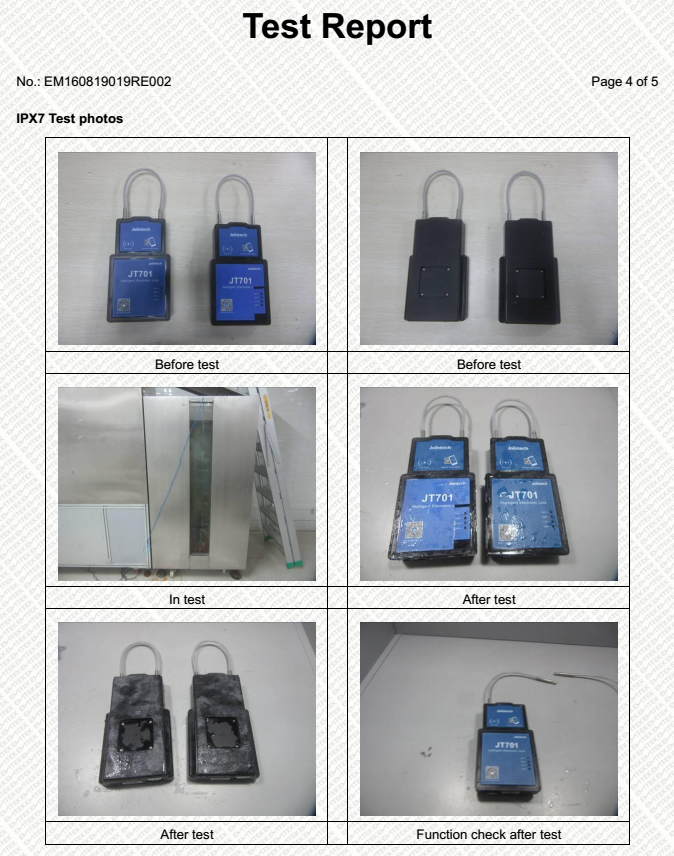 Αδιάβροχες ευφυείς ηλεκτρονικές συσκευές ISO9001 ελέγχου θερμοκρασίας κρύων αλυσίδων κλειδαριών 19