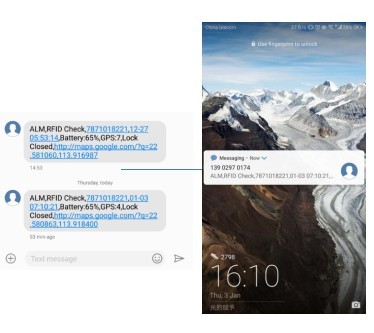 Αδιάβροχες ευφυείς ηλεκτρονικές συσκευές ISO9001 ελέγχου θερμοκρασίας κρύων αλυσίδων κλειδαριών 6