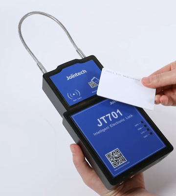 Jointech Jt701 Lora Rfid Vehicles Secured Transport Track Gps Smart Monitor Tracker Gps Truck Lock Fuel Tank Monitoring