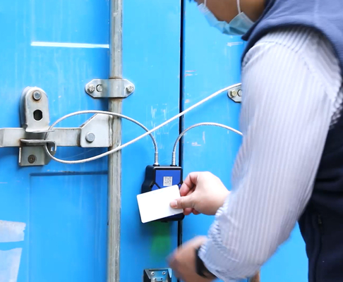 Jointech Jt709A Tracking Device Padlock Lock Gps Lock For Container Monitor Cargo Gps Padlock Asset Tracking Device