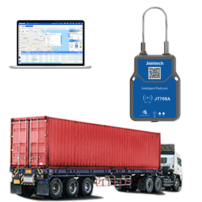 Jointech Jt709A Lock Container Seal Intelligent Hinge Container Gps Padlock Truck Gps Tracker Cargo Monitor Asset Track