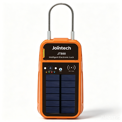 Jointech JT800 AI-Powered GPS Smart Padlock | Solar Waterproof Real-Time Cargo Tracking Electronic Lock with Remote Unlock