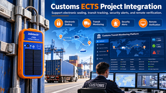 JT800 AI Smart Electronic Lock Manufacturer & Supplier for Customs ECTS Projects