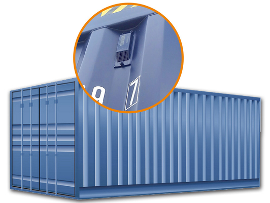 Long battery life equipment GPS Container Lock featuring GPRS/GSM/Bluetooth Communication Mode and high-precision GPS positioning