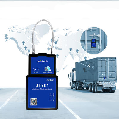 JT701 Jointech επαναχρησιμοποιήσιμη 4G GPS ηλεκτρονική κλειδαριά με συναγερμό παραβίασης για τη μεταφορά φορτίου υψηλής αξίας