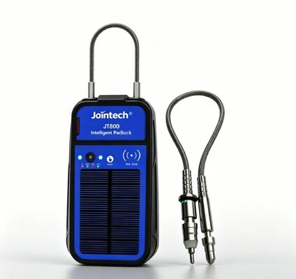 Jointech JT800 AI-Powered GPS Smart Lodlock | Ηλιακή αδιάβροχη ηλεκτρονική κλειδαριά παρακολούθησης φορτίου σε πραγματικό χρόνο με απομακρυσμένο ξεκλείδωμα